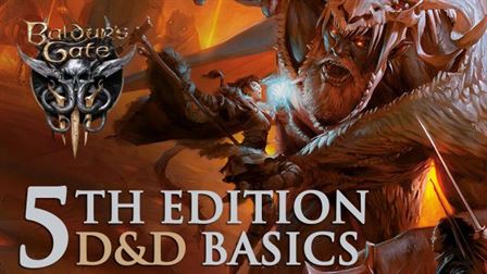 Baldur's Gate III Prep 5th Edition D&D-Abilities and The D20