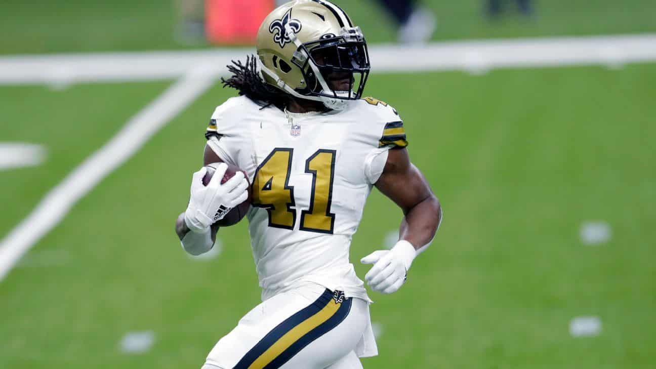 New Orleans Saints RB Alvin Kamara returns to follow after lacking recreation with knee damage
