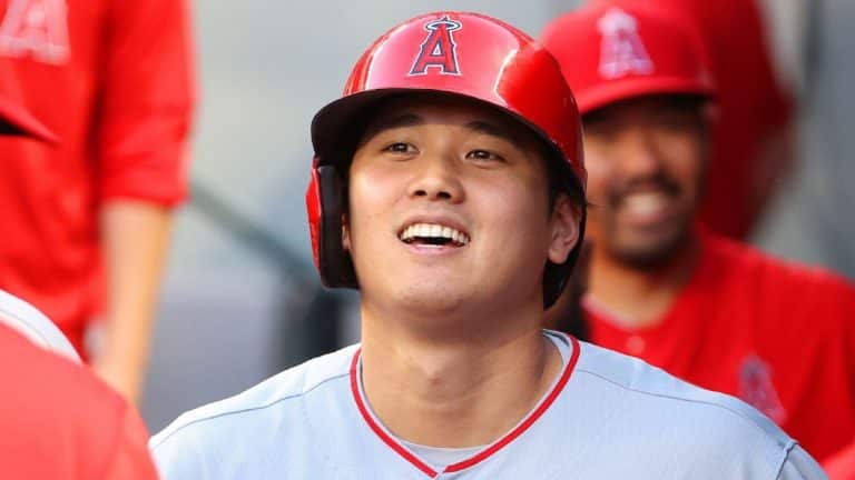 Shohei Ohtani is happy to be the new face of the game