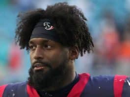 Houston Texans LB Zach Cunningham was inactive due to disciplinary causes