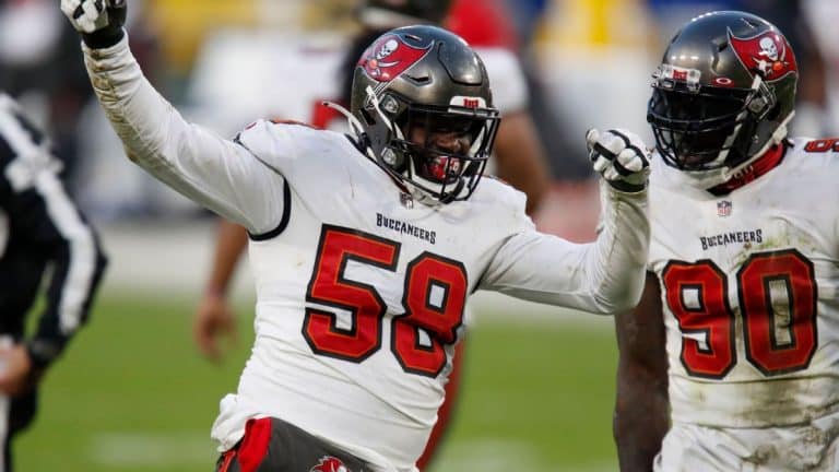 Tampa Bay Buccaneers OLBs Shaq Barry, Jason Pierre-Paul to sit once again