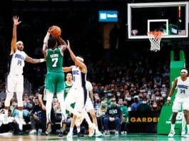 Jaylen Brown scores 50 points, a career high, to help Boston Celtics win their comeback OT victory over Orlando Magic