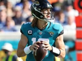 Trevor Lawrence scores a huge touchdown for the Jacksonville Jaguars against the Indianapolis Colts