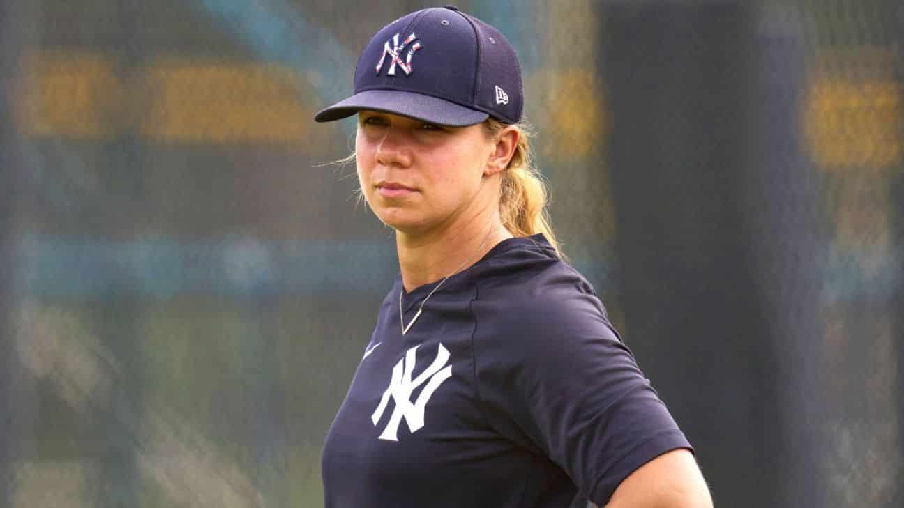 Report -- Rachel Balkovec to manage the New York Yankees' Low A minor league affiliate
