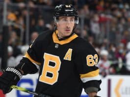 Boston Bruins protest hit that prevented Brad Marchand's win against the Washington Capitals