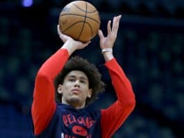 Jaxson Hayes, New Orleans Pelicans, charged with domestic violence and battery against a police officer in connection to July arrest