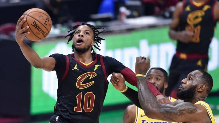 Guards Darius Garland and Caris LeVert are injured as the Cleveland Cavaliers return to break