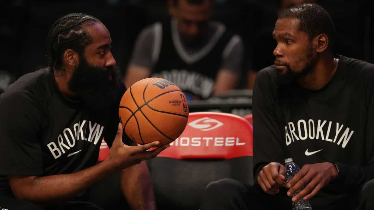 Kevin Durant doesn't select James Harden from the All-Star draft. Happy Nets 'have guys who want this' in trade