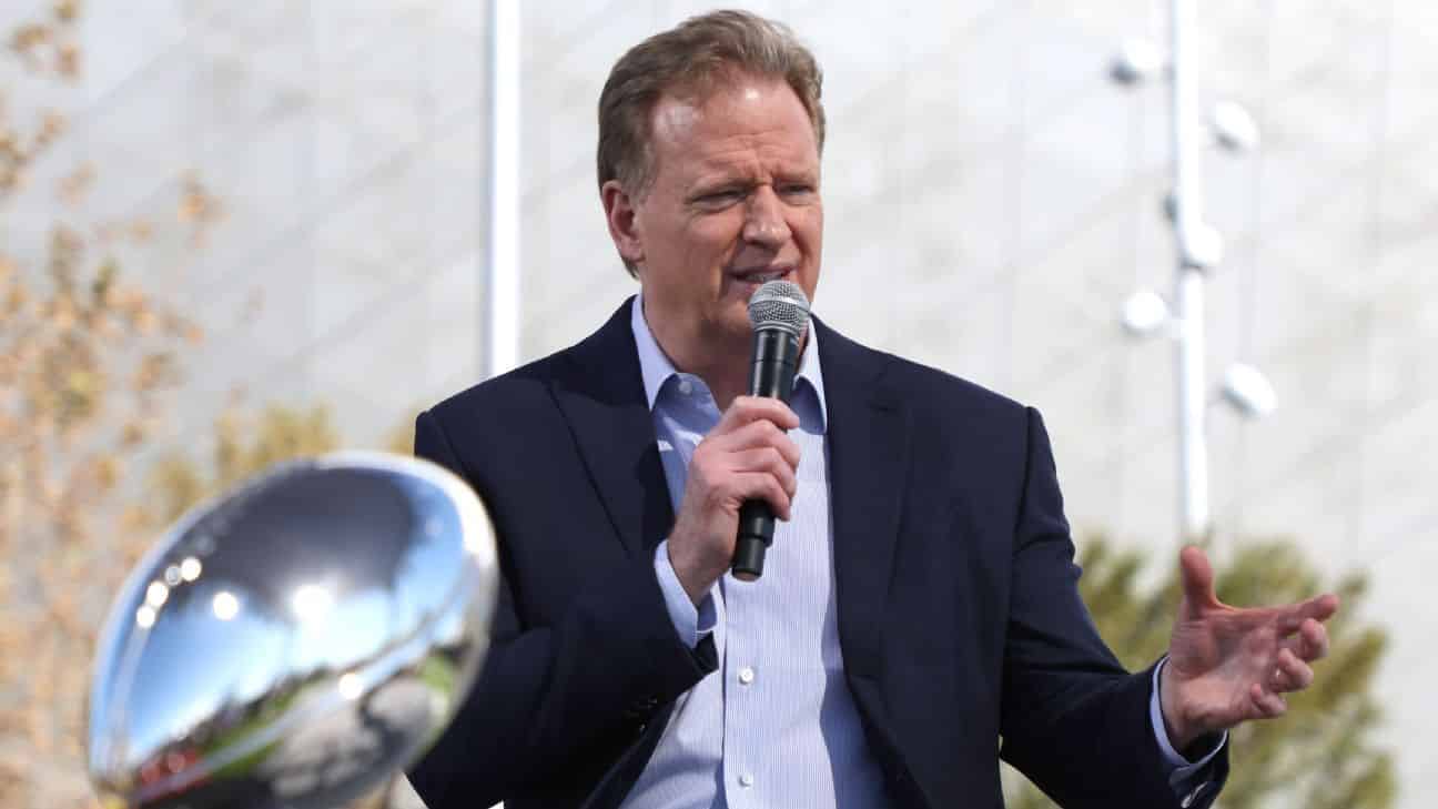 Roger Goodell, Commissioner of the NFL, says that the NFL is 'lacking' in hiring minority head coaches