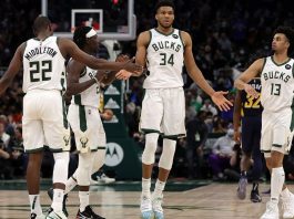 Bucks' Giannis Antetokounmpo makes the fourth-fewest attempts at a shot in 50-point NBA games