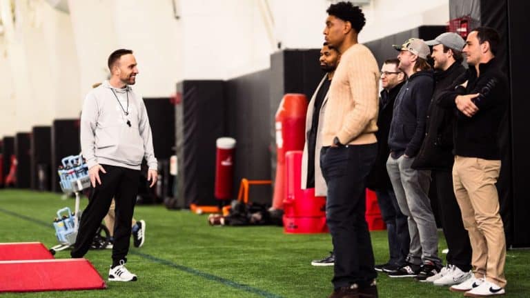 The Patriots' Defensive Coaches visited Boston College to Practice - New England Patriots blog
