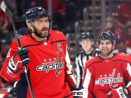 Alex Ovechkin, Washington Capitals, passes Jaromir Jagr on the NHL career goal list