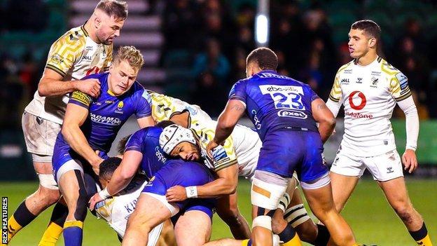 Worcester edged Wasps 32-31 when the two sides met at Sixways just before Christmas