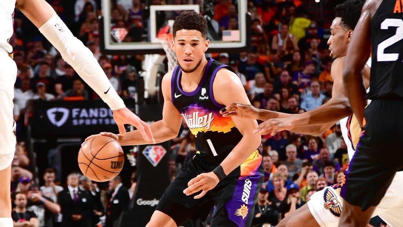 Sources claim that Devin Booker of the Phoenix Suns has a Grade 1 hamstring strain. He could miss 2-3 week.