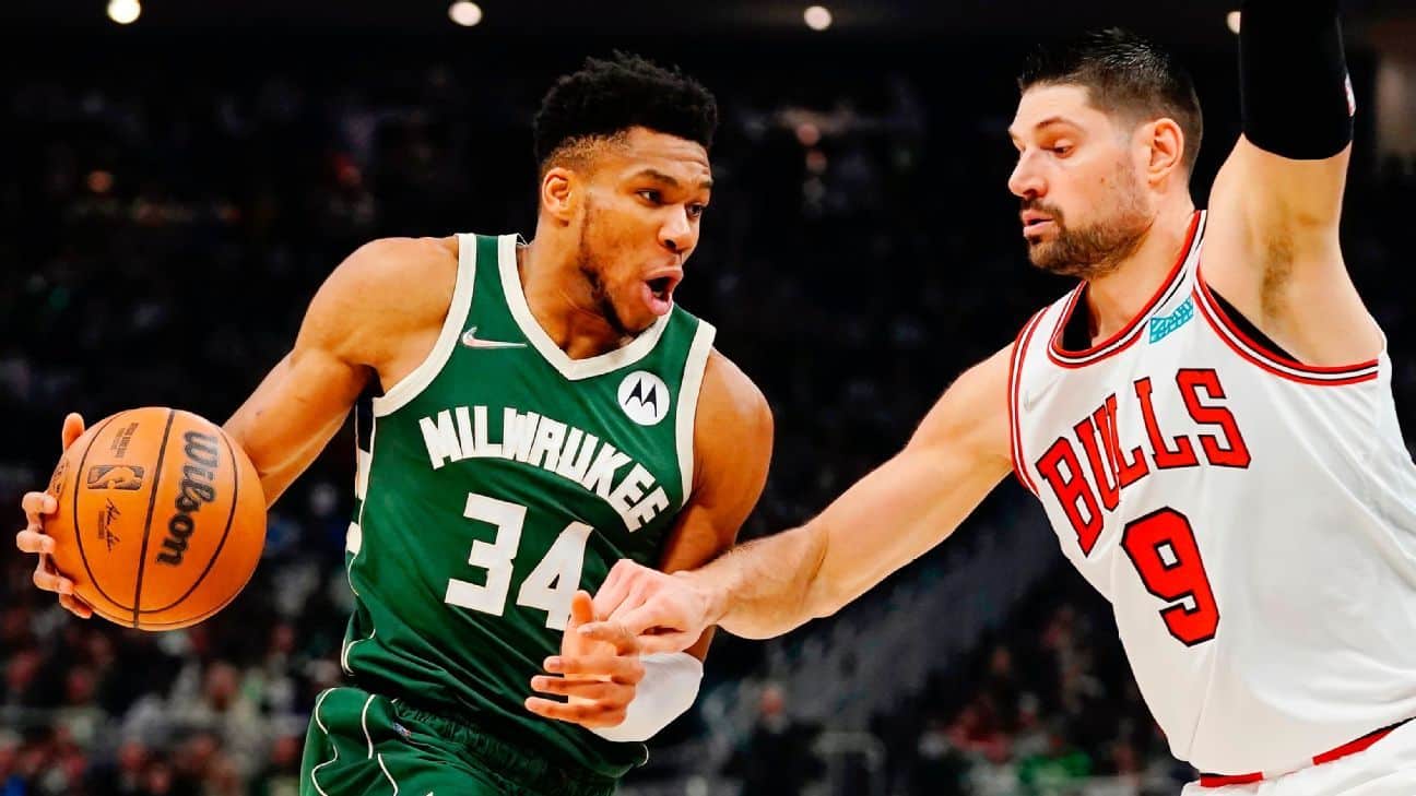 Milwaukee Bucks defeat Chicago Bulls to win the series and advance to the second round of NBA playoffs