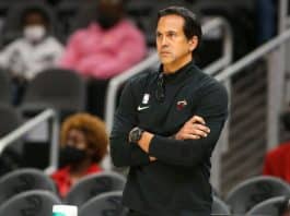 Erik Spoelstra, Miami Heat coach, says Philadelphia 76ers are a 'totally new' team since James Harden's addition