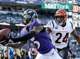 Arizona Cardinals purchase Baltimore Ravens WR Marquise brown for their first-round pick