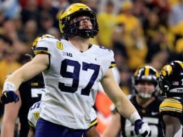 Detroit Lions select Michigan DE Aidan Hutchinson as their No. 2nd overall pick in the NFL draft