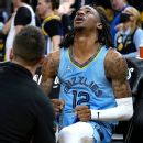 Ja Morant, Memphis Grizzlies star, was unable to play in Game 4 at Golden State Warriors after sustaining a knee injury.