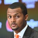 Deshaun Watson, the Cleveland Browns' quarterback, was sued by two women.