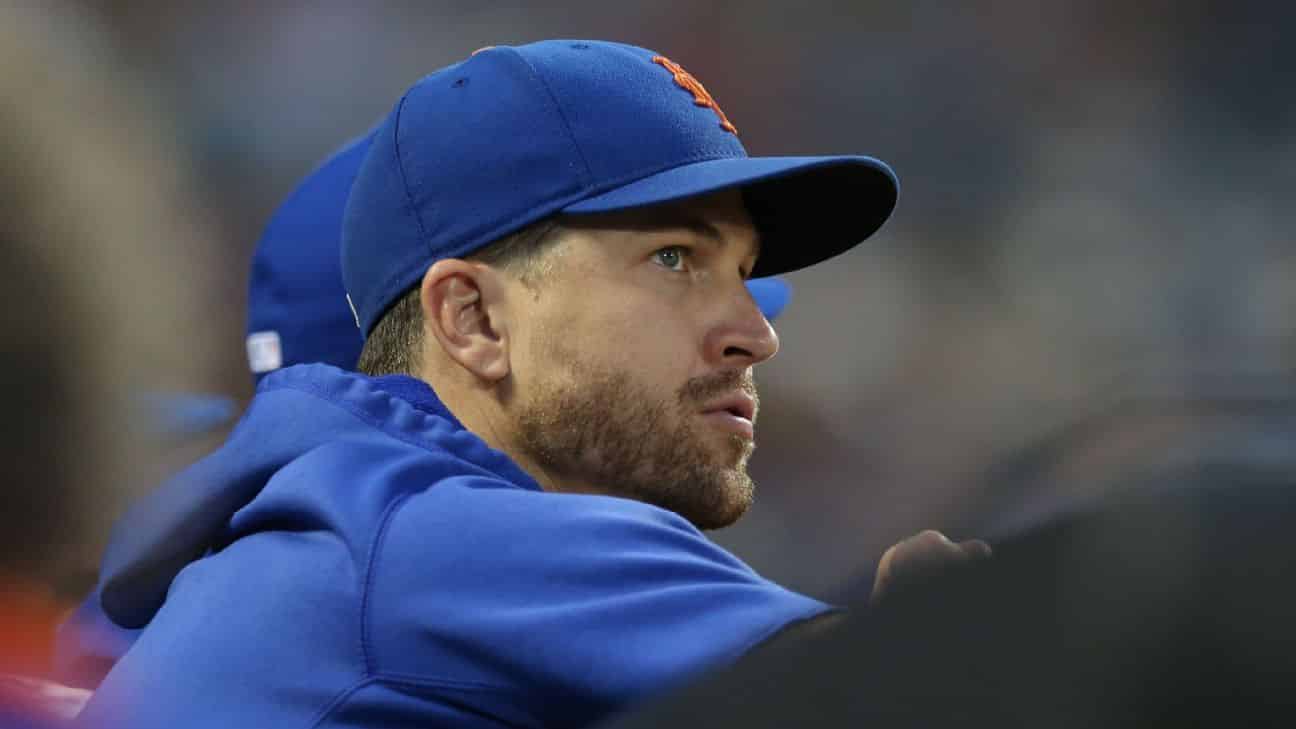 Jacob deGrom of the New York Mets says his shoulder injury is "completely normal"