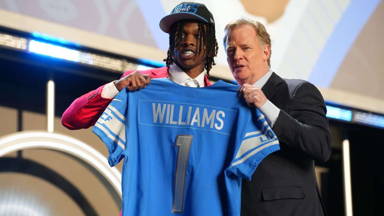 Detroit Lions could not pass up the chance to grab WR Jameson Williams, a 'game-changer.' Detroit Lions Blog