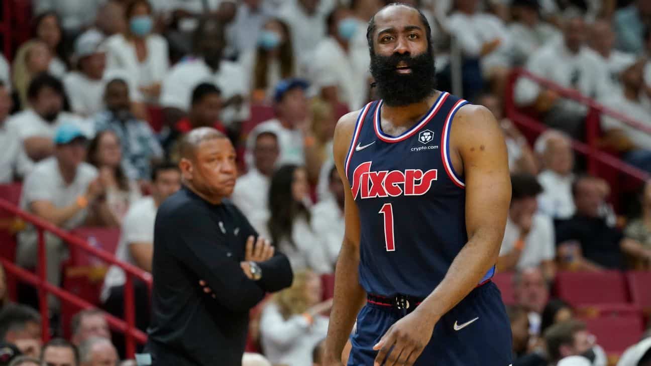 The Philadelphia 76ers are in desperate need of James Harden, but can he carry them?