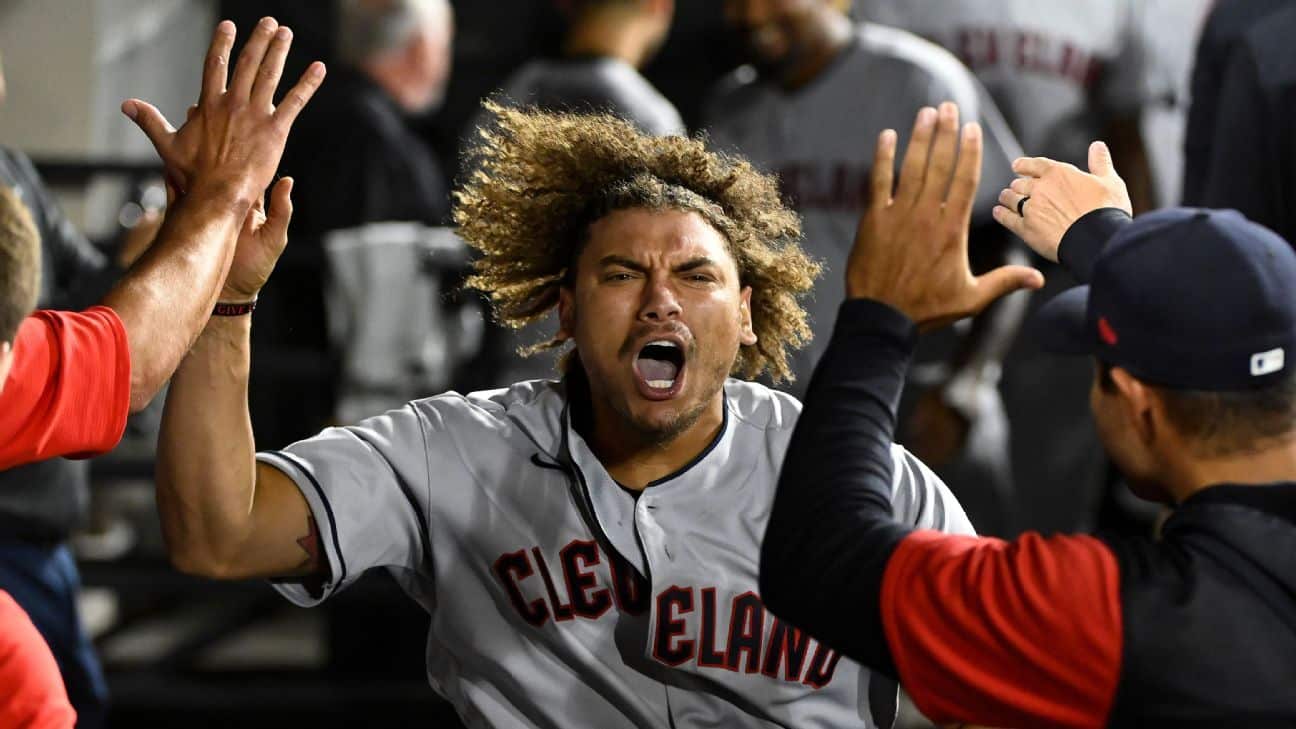Josh Naylor is the first player to score 8 RBIs in the eighth inning or earlier, helping Cleveland Guardians win against Chicago White Sox