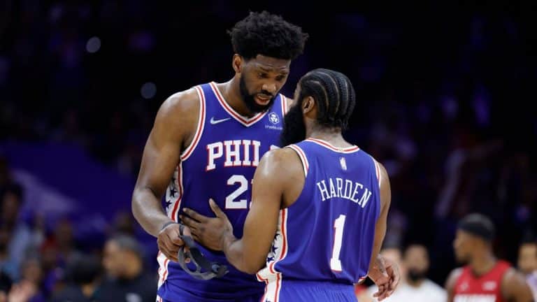 Joel Embiid believes James Harden is Philadelphia 76ers' best player. He needs to be more aggressive and tougher in order to win.