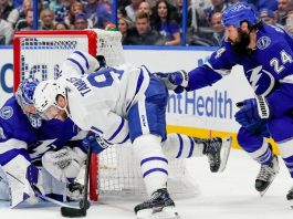 Toronto Maple Leafs players respond with 'no comments,' when asked about officiating Game 6's loss to Tampa Bay Lightning