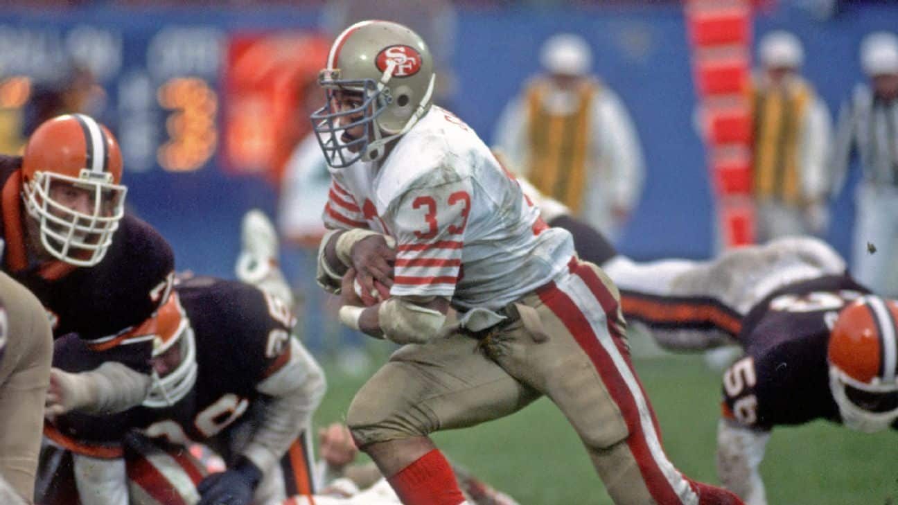 Roger Craig, 49ers great, is part of the football family that molds Jets rookie Breece Hill - New York Jets blog