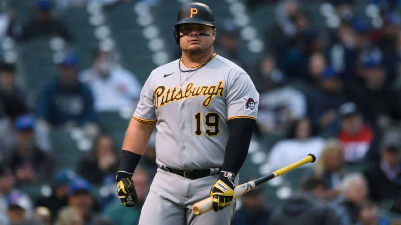 What happened to triples?! Anyone can hit a triple if Daniel Vogelbach, Pittsburgh Pirates' DH, can do it!