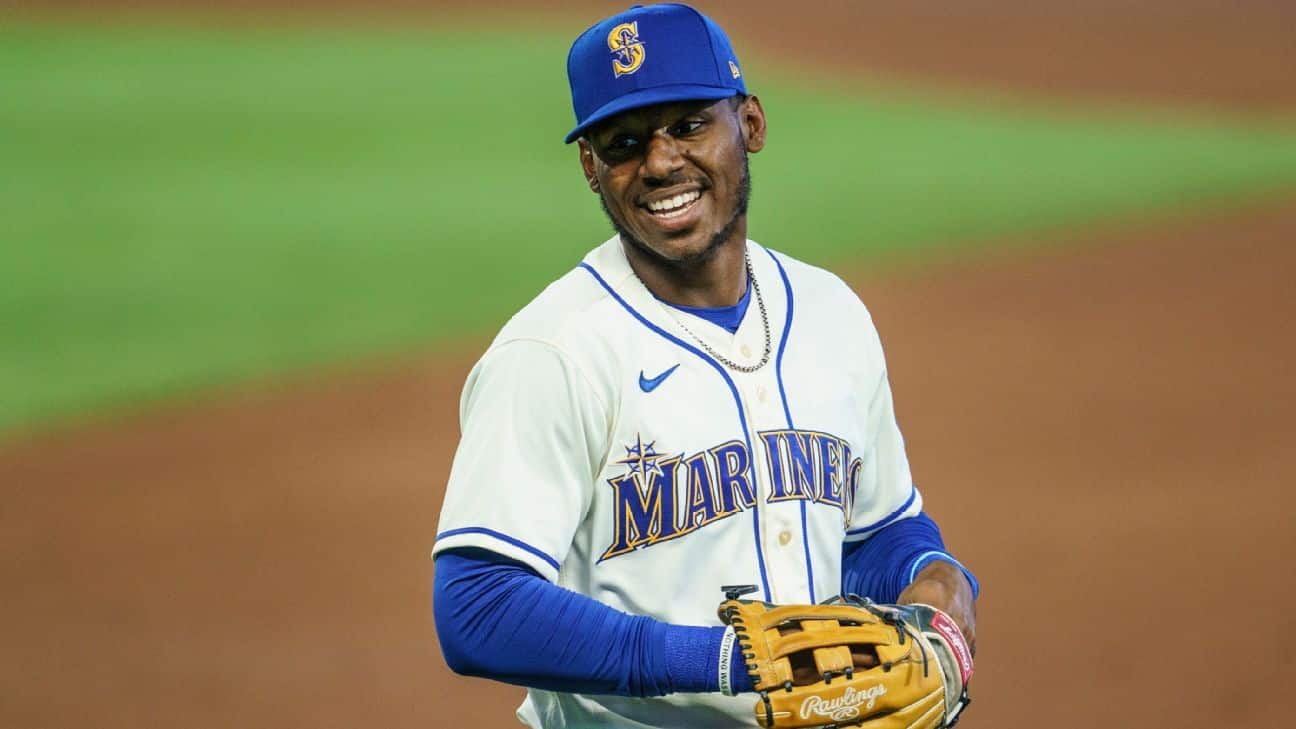 Kyle Lewis, the former AL rookie-of-the-year Kyle Lewis is back for Seattle Mariners just one year after his last game