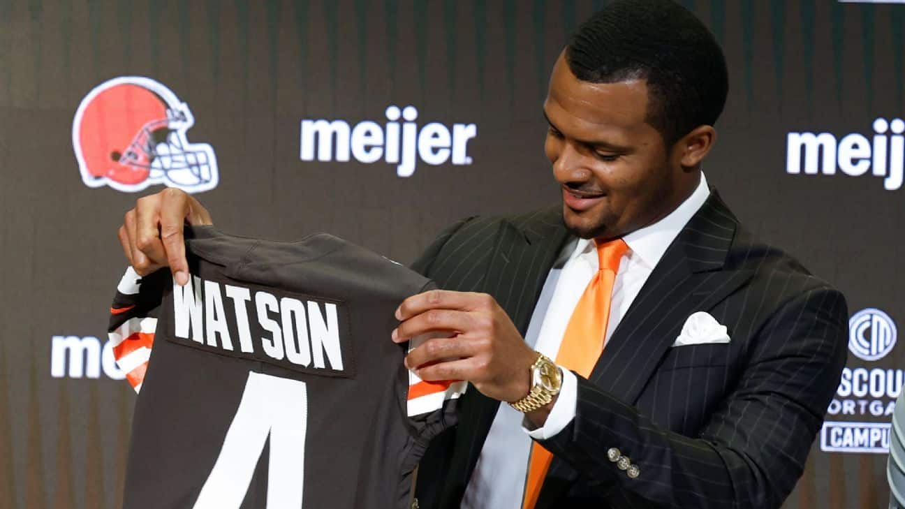 Deshaun Watson to meet NFL. He will also bring the Cleveland Browns offense to Bahamas to bond