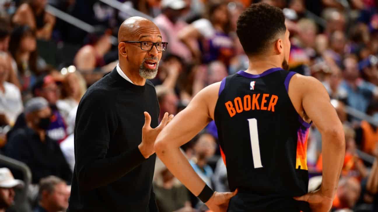Phoenix Suns coach Monty Williams is fine after feeling 'pretty thicke' tension during practice following loss to Dallas Mavericks