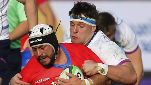 Chile 545 Scotland A : Seven tries for tourists during pre-Test win