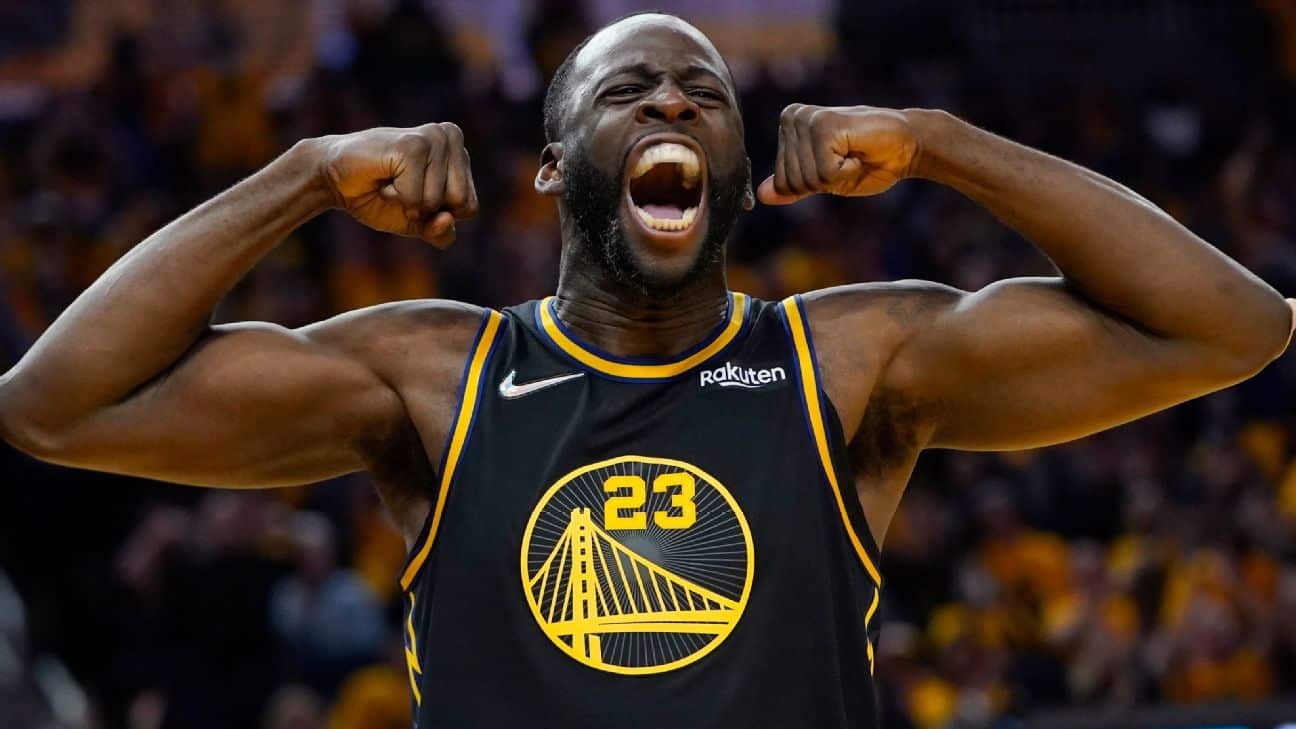 Draymond Green, Golden State Warriors' Draymond Green,'meeting forcewithforce' with physical play against the Boston Celtics