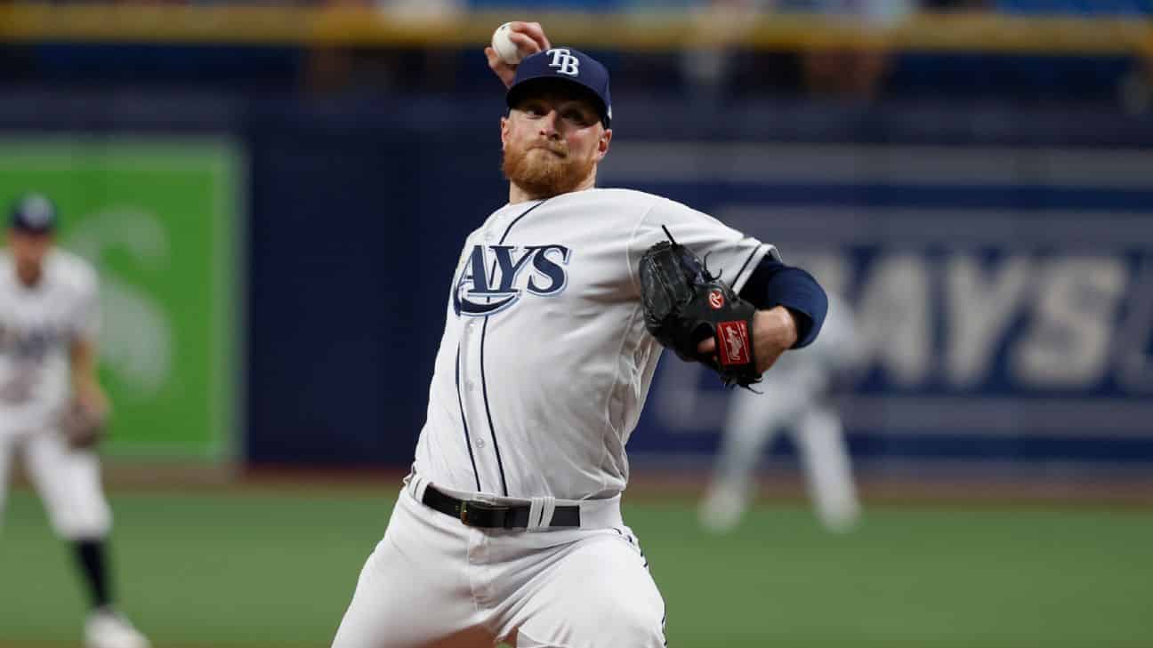 Tampa Bay Rays righty Drew Rasmussen put onto IL with strained Left Hamstring