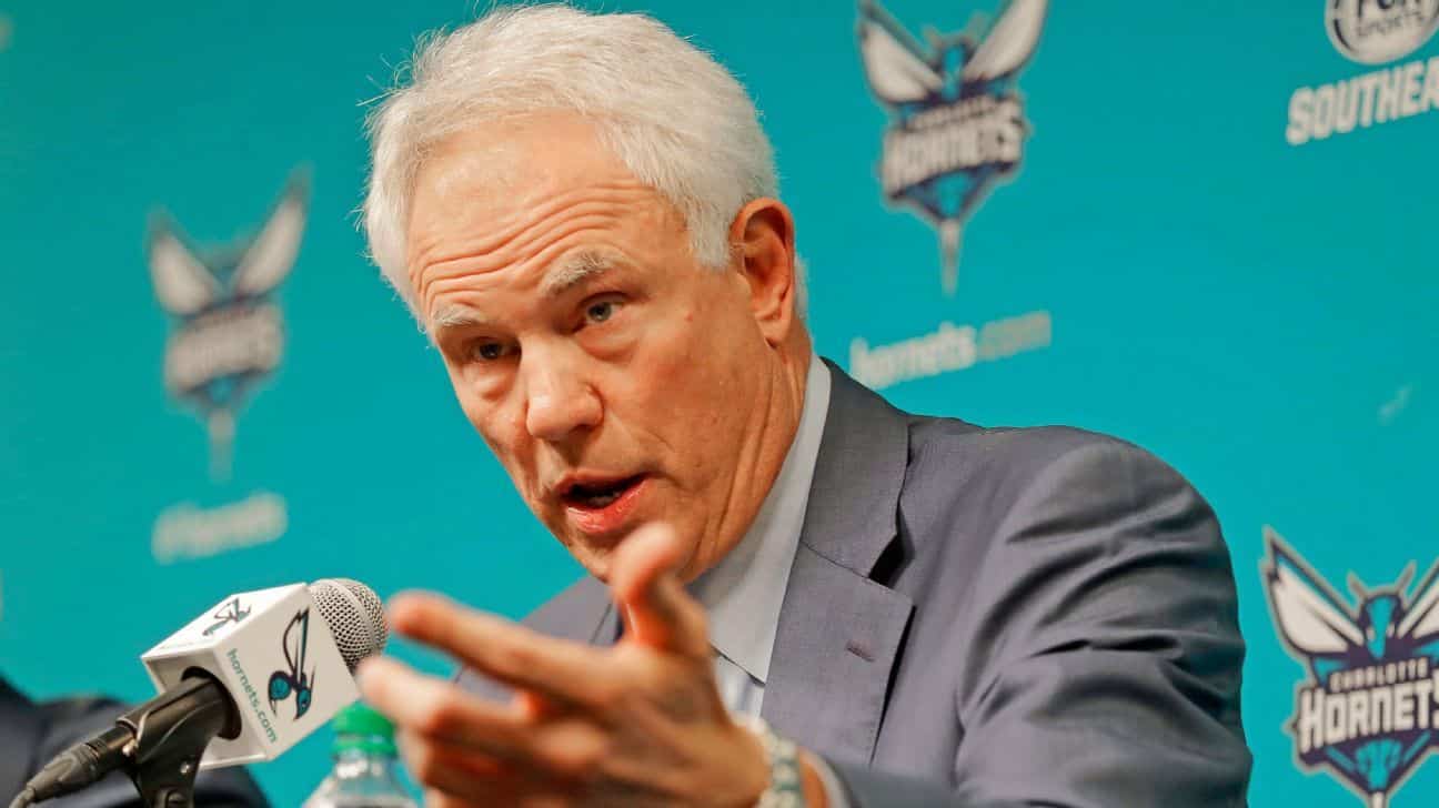 Mitch Kupchak of Charlotte Hornets says Kenny Atkinson's withdrawal is 'disappointing.