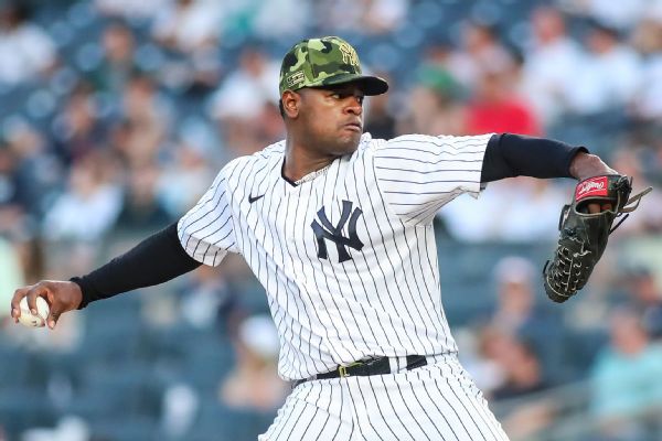 New York Yankees pitcher Luis Severino was scratched in the start and placed onto COVID-19's injured list