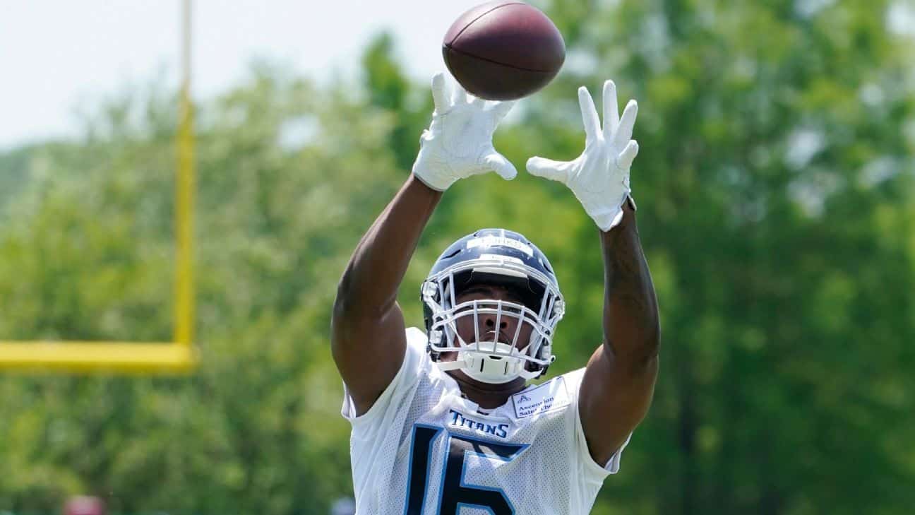 Tennessee Titans WR Treylon Burks works to 'attack' an undisclosed problem after early setback