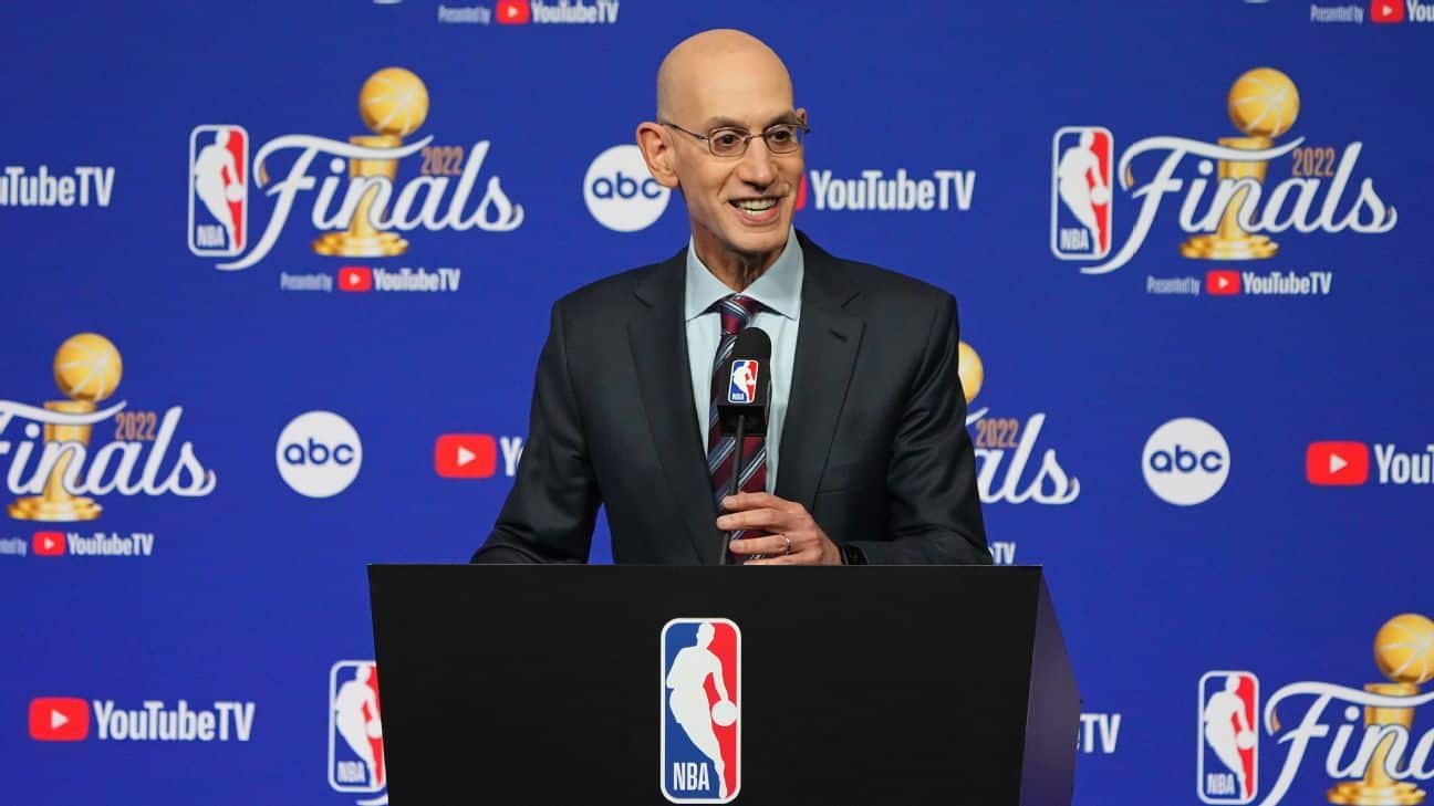 Adam Silver, NBA commissioner considers making changes to the voting process in All-NBA selections
