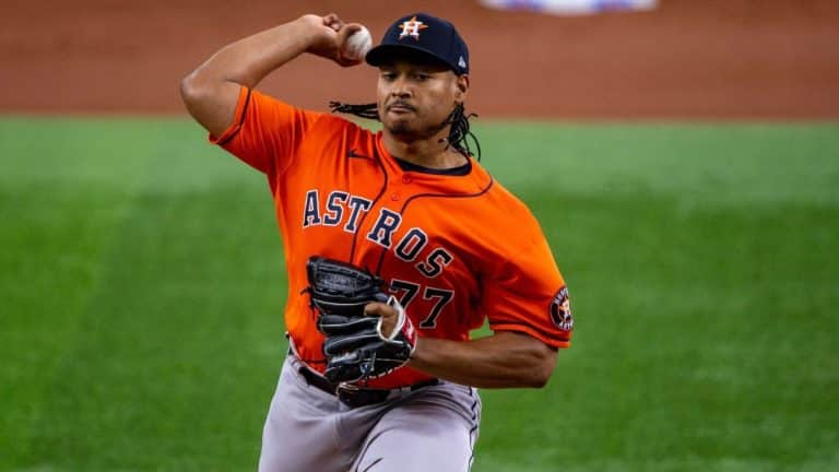Houston Astros' Luis Garcia is Phil Maton's first pitcher to throw flawless innings in a single game