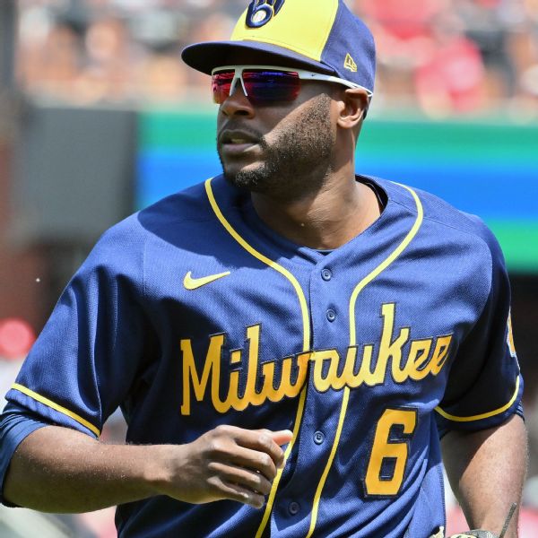Milwaukee Brewers assign Lorenzo Cain (36), to assignment following a 'great career'