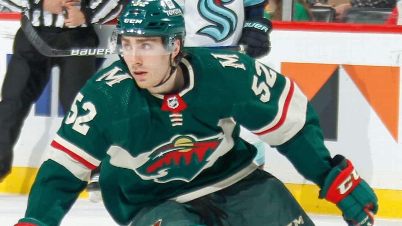Minnesota Wild sign left wing Connor Dewar on a 2-year contract to increase offensive depth