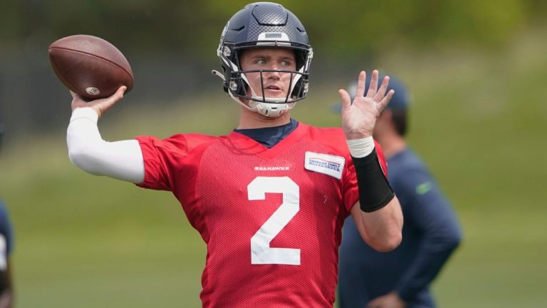 Drew Lock of the Seattle Seahawks 'was dragging during practice before testing positive to COVID-19