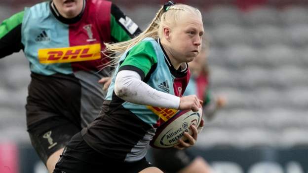Heather Cowell: Harlequins sign England winger Heather Cowell for 2022-23