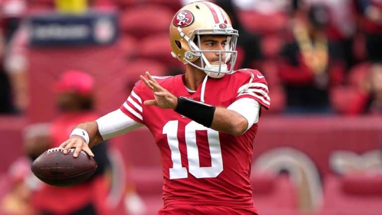Sources say Jimmy Garoppolo's shoulder surgery has disrupted offseason trades with Washington Commanders