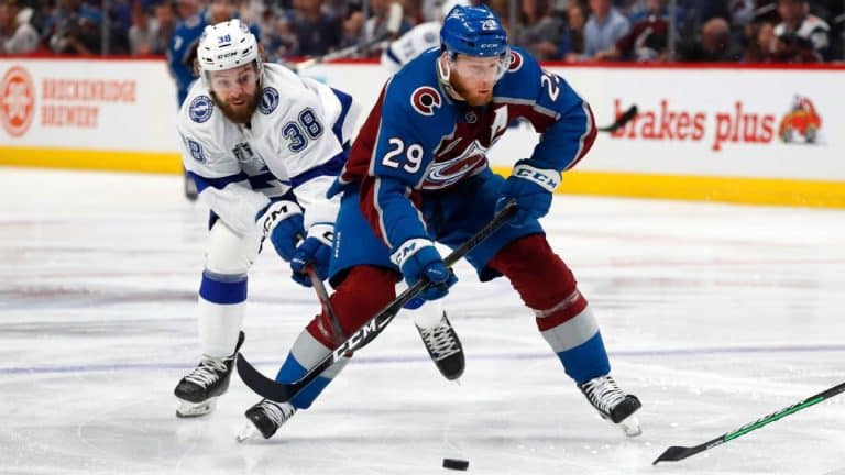 Nathan MacKinnon said that he and Colorado Avalanche were 'pretty close" to extending their contract