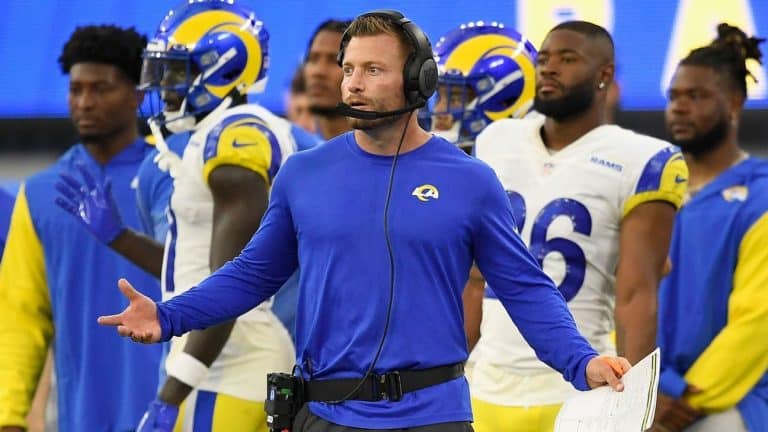 Sean McVay, Rams' quarterback, takes the blame for opening loss to Bills. He vows to do better in future